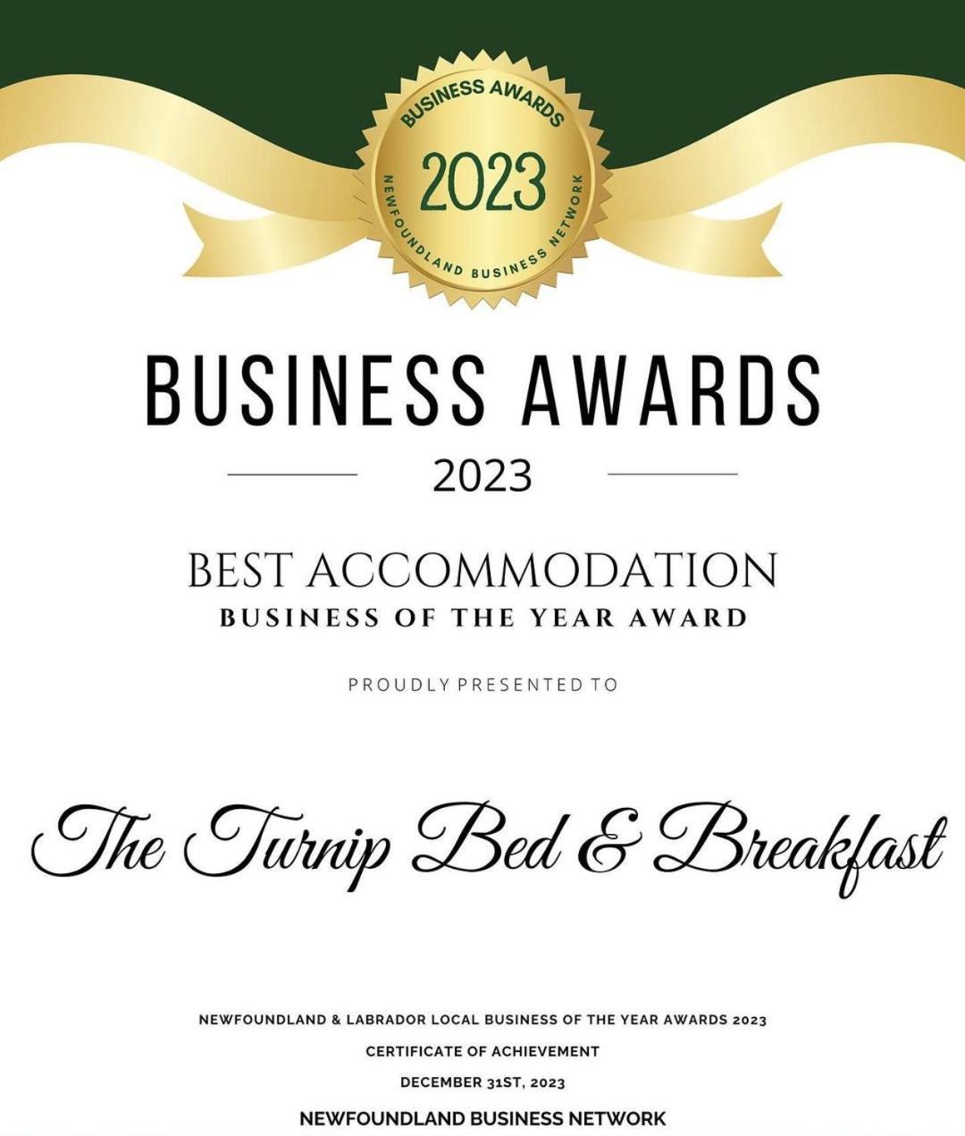 The Turnip Bed And Breakfast Parson's Pond Екстер'єр фото